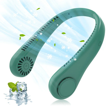 Fan 1800Mah Portable Neck 3 Gear Cooling Hanging Fan Rechargeable Air Cooler Mini Summer Sport Fan for Outdoor Indoor